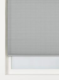 HEMA Plisse Dubbel Lichtdoorlatend Gekleurde Achterzijde Lichtgrijs (lichtgrijs)