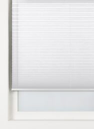 HEMA Plisse Enkel Uni Transparant Wit (wit)