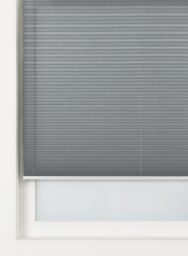 HEMA Plisse Enkel Uni Lichtdoorlatend Donkergrijs (donkergrijs)