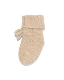 HEMA Babysokken Gebreid Wol Beige (beige)