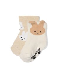 HEMA Nijntje Babysokken - 2 Paar Beige (beige)