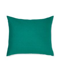 HEMA HEMA Kussensloop 60x70cm Zacht Katoen Donkergroen (middengroen)