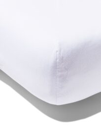 HEMA Hoeslaken 140x200 Katoen-lyocell Wit (wit)