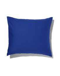 HEMA Kussensloop Zacht Katoen 60x70 Kobalt Blauw (blauw)