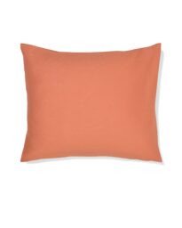 HEMA HEMA Kussensloop 60x70cm Zacht Katoen Oranjerood (terra)