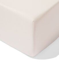 HEMA Hoeslaken 90x200cm Zacht Katoen Greige (beige)