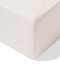 051 Hoeslaken 180x200cm Zacht Katoen Beige (beige)