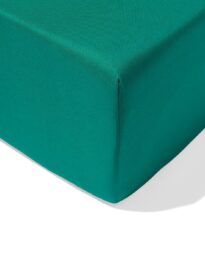 HEMA Hoeslaken 80x200cm Zacht Katoen Middengroen (middengroen)