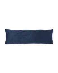 051 Kussensloop 50x160cm Zacht Katoen Donkerblauw (donkerblauw)