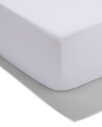 HEMA Hoeslaken 70x150cm Zacht Katoen Wit (wit)