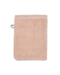 HEMA Tweedekans Washand Recycled Katoen 16x21 Oudroze (lichtroze)