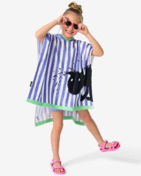HEMA Siepie Kinder Strandponcho 60x60cm Velours