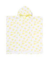 HEMA Kinder Strandponcho 60x60cm Mousseline Vogel