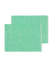 HEMA Placemats 35x45 Ribbel - 2 Stuks