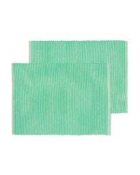 HEMA Placemats 35x45 Ribbel - 2 Stuks