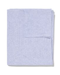 HEMA Tafelkleed Blauw Chambray Katoen 140x240 (blauw)