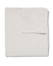 HEMA Tafelkleed Grijs Chambray Katoen 140x240 (grijs)