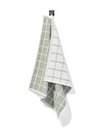 HEMA Keukendoek 50x50cm Katoen Ruiten (groen)