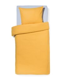 HEMA Dekbedovertrek 140x200/220cm Zacht Katoen Geel (geel)