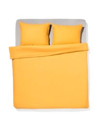 HEMA Dekbedovertrek 200x200/220cm Zacht Katoen Geel (geel)