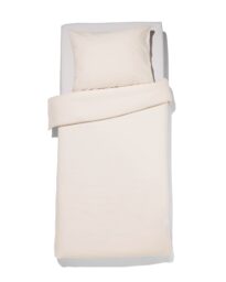 051 Dekbedovertrek 140x200/220cm Zacht Katoen Beige (beige)