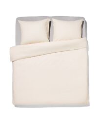 HEMA HEMA Dekbedovertrek 240x200/220cm Zacht Katoen Beige (beige)