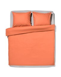 HEMA Dekbedovertrek Zacht Katoen 200x200/220 Sunburn (terra)