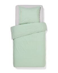 HEMA Dekbedovertrek 140x200/220cm Percal Groen (groen)