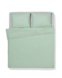 HEMA Dekbedovertrek 200x200/220cm Percal Groen (groen)