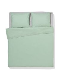 HEMA Dekbedovertrek 200x200/220cm Percal Groen (groen)