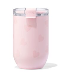 HEMA Koffiebeker To Go 350ml Rvs Hartjes