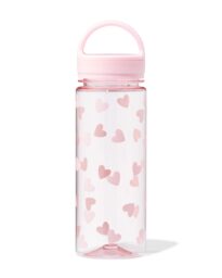 HEMA Drinkfles 700ml Hartjes