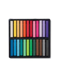 HEMA Zacht Pastelkrijt Vierkant - 24 Stuks