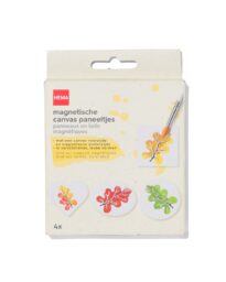 HEMA Magnetische Canvas Paneeltjes - 4 Stuks