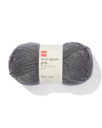 HEMA Acryl Garen Grijs 100gram 250meter