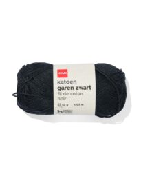 HEMA Katoen Garen Zwart 50gram 105meter