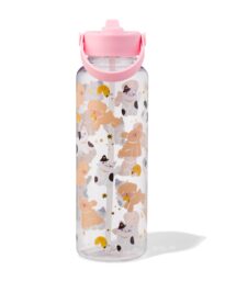 HEMA HEMA Waterfles 1150ml Katten