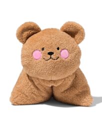 HEMA HEMA Kussen Met Knuffel-deken Hond