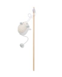 HEMA HEMA Kattenspeeltje 40cm Hengel Met Zachte Muis
