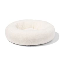 HEMA Knuffelkussen 50x11cm Donut Sherpa Crème