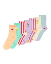HEMA Cadeauset Sokken Maat 36-41 Ijsjes - 7 Paar