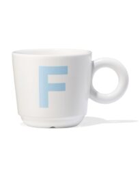 HEMA Mok 280ml Letter F