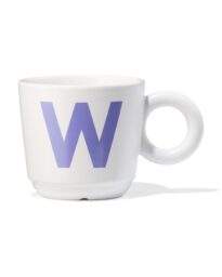 HEMA Mok 280ml Letter W