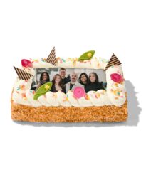 HEMA Fototaart Hazelnootkrokant Luxe 16 P.