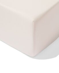 HEMA Hoeslaken 140x200cm Zacht Katoen Greige (beige)