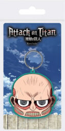 Attack on Titan - Colossal Chibi Rubber Keychain