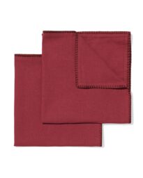 HEMA HEMA Servetten 47x47cm Bordeaux - 2 Stuks