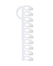 HEMA Glijders Voor U-rails Wit - 10 Stuks (wit)