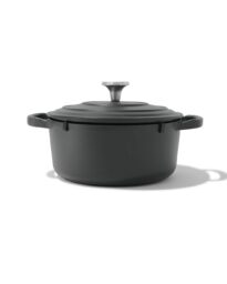HEMA Braadpan Ø24cm Lyon Gietijzer PFAS-vrij (zwart)