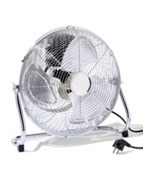 051 Vloerventilator Extra Power Chroom Ø35cm
